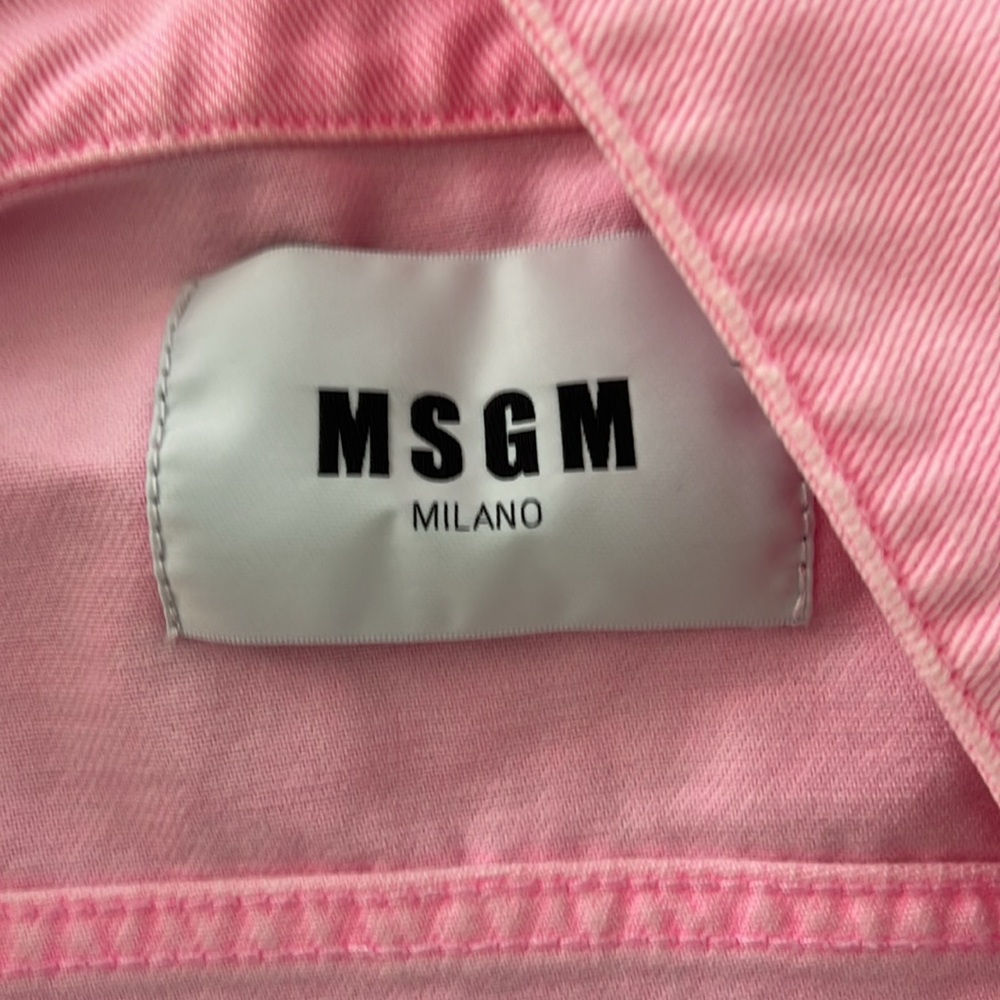 Pink jean jacket - Picture 3 of 7